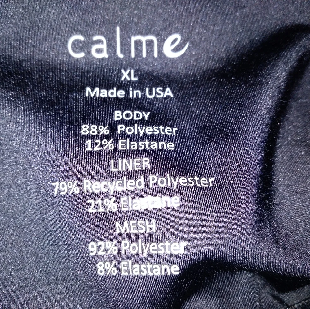 NWT Calme by Johnny Was Endurance Sports Bra Size XL - Picture 5 of 5